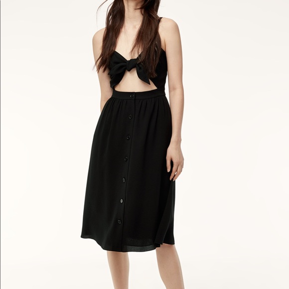 Aritzia Dresses & Skirts - ARITZIA Wilfred Adelia Dress In Black
